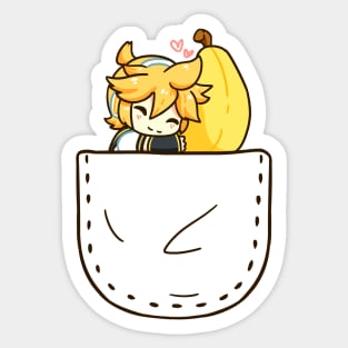 Pocket Len Sticker